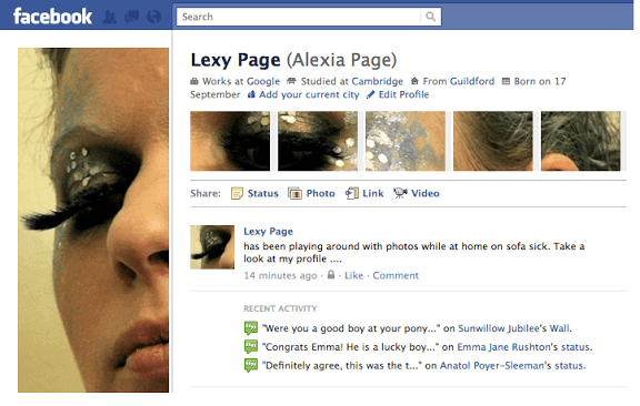 Facebook（フェイスブック）のプロフィールページをお洒落にカスタマイズ