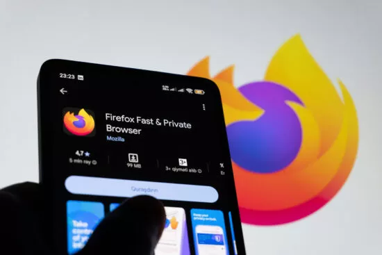 Firefoxのアプリ