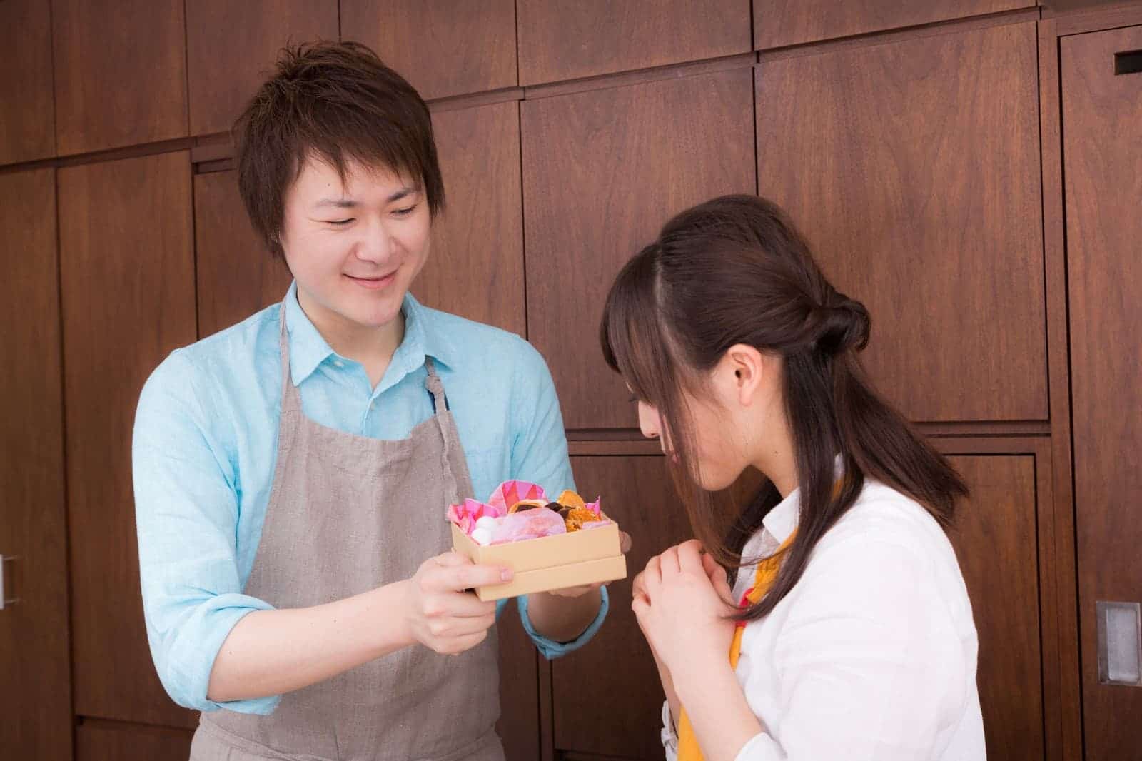 奥さんへ感謝の手作りチョコをプレゼント