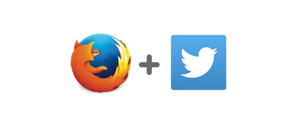 FirefoxとTwitterのロゴ