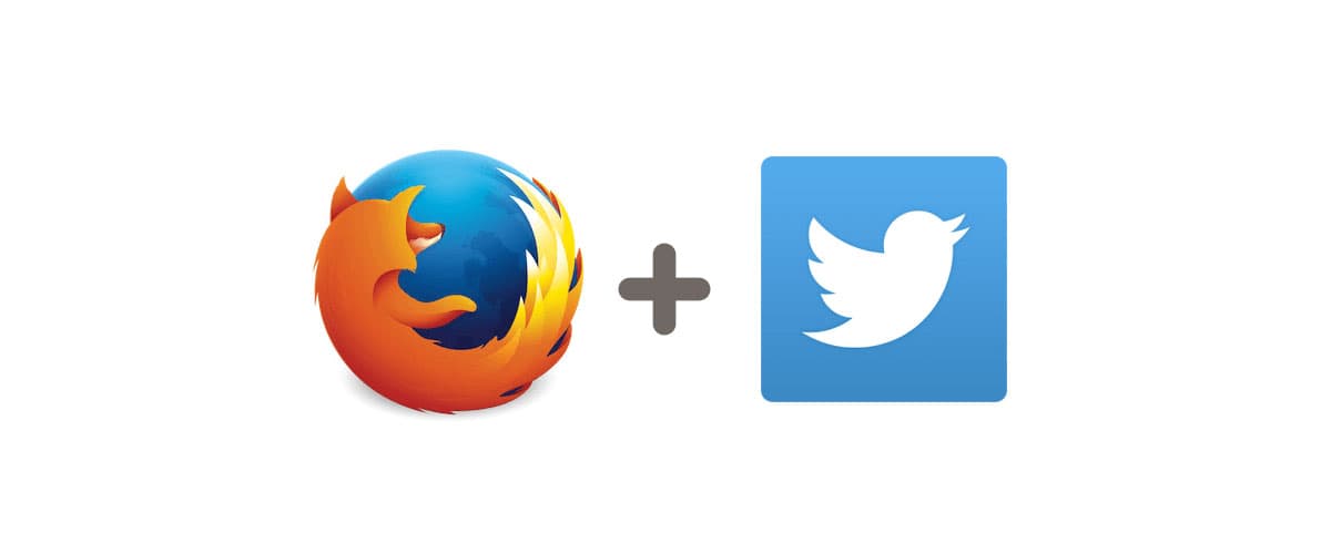 FirefoxとTwitterのロゴ
