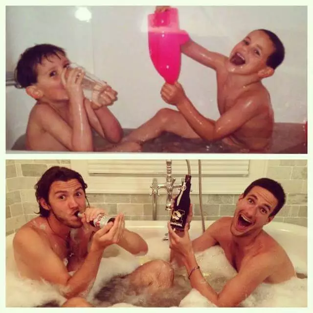 imgurにUPされていた昔と今の画像