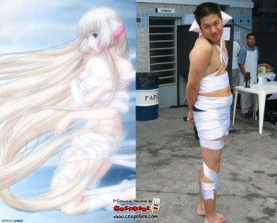 クオリティが低すぎて逆にクオリティが高いかと錯覚してしまうコスプレ画像