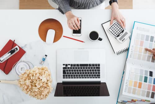 パソコンとスマホ