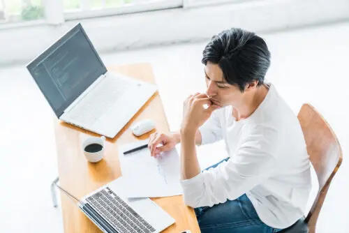 WEBデザイナーのイメージ