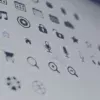 色々な種類のアイコン